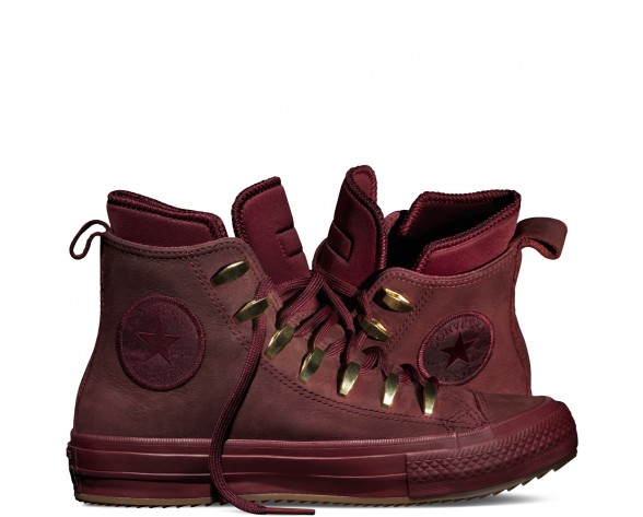 Zapatillas Converse para mujer chuck ii cute to waterproof deep bordeaux/deep bordeaux_005