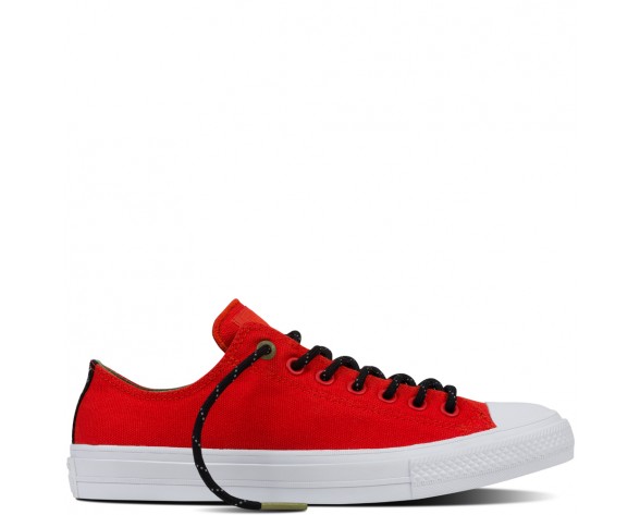 Zapatillas Converse para mujer chuck ii shield canvas signal rojo/fatigue verde/gum_049