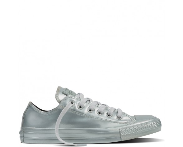 Zapatillas Converse para mujer chuck taylor all star metallic pure silver/pure silver_094
