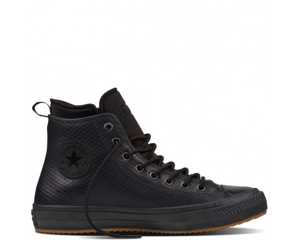 Zapatillas Converse para hombre chuck ii waterproof mesh negroed leather boot negero_065