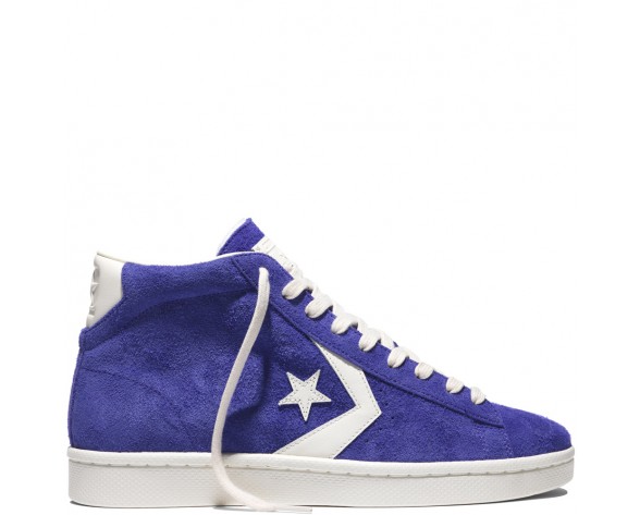 Zapatillas Converse para hombre cons pro leather '76 suede candy grape/egret/egret_036