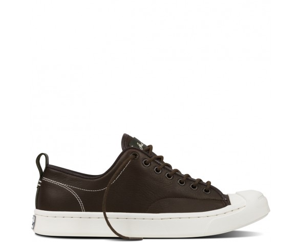 Zapatillas Converse para hombre jack purcell m-series tumbled leather hot cocoa/verde onyx/egret_014