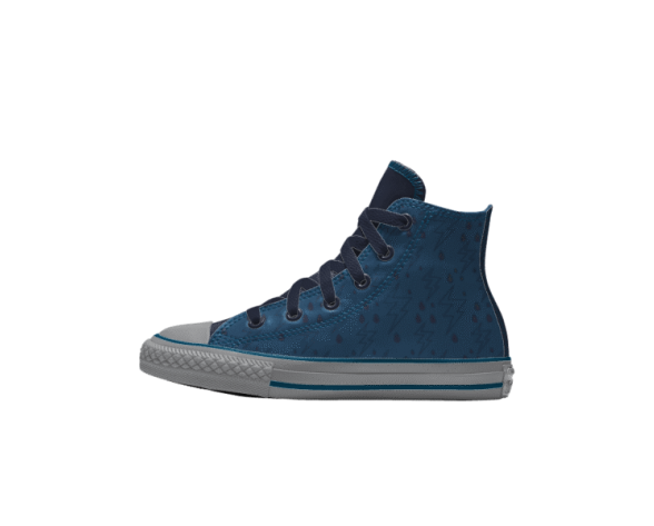 Zapatillas Converse Unisex chuck taylor rubber azul oscuro/blanco_037