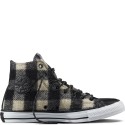 Zapatillas Converse para mujer chuck taylor all star woolrich negero/blanco_220