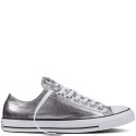 Zapatillas Converse para hombre chuck taylor all star metallic gunmetal/blanco/negero_092