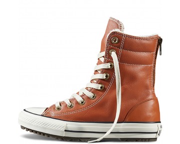 Zapatillas Converse para mujer chuck taylor all star hi-rise antique sepia/parchment/egret_016