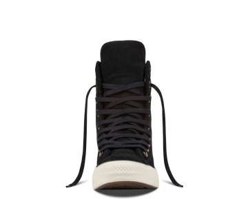 Zapatillas Converse para mujer chuck taylor all star high-rise suede boot negero_013