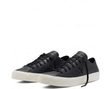 Zapatillas Converse para mujer cons one star prime leather negero/negero/egret_020