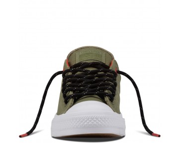 Zapatillas Converse para mujer chuck ii shield canvas fatigue verde_051
