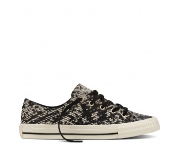 Zapatillas Converse para mujer chuck taylor all star gemma winter knit negero/egret/egret_175