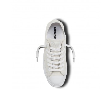 Zapatillas Converse para mujer chuck taylor all star sting ray metallic leather blanco/negero/blanco_211