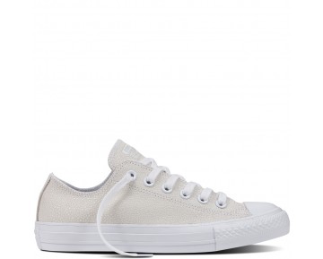 Zapatillas Converse para mujer chuck taylor all star sting ray metallic leather blanco/negero/blanco_211
