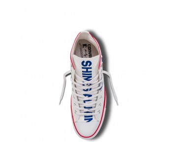 Zapatillas Converse para mujer chuck taylor all star warhol blanco/rojo/azul_219