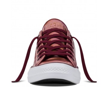 Zapatillas Converse para mujer chuck taylor all star brush off deep bordeaux/blush gold/blanco_035