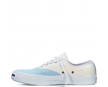 Zapatillas Converse para mujer jack purcell signature cvo ambient azul/egret/purple dusk_021