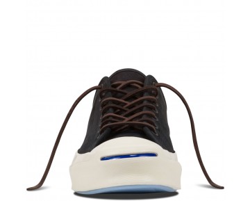 Zapatillas Converse para mujer jack purcell signature nubuck negero/negero/egret_027