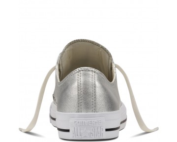 Zapatillas Converse para mujer chuck taylor all star metallic pure silver/blanco_093