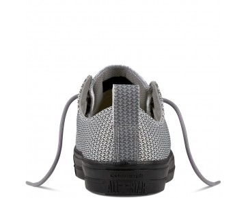 Zapatillas Converse para mujer chuck ii reflective knit blanco/dolphin/negero_038