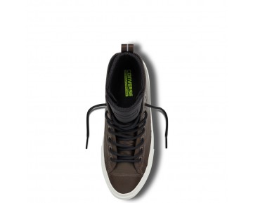 Zapatillas Converse para hombre chuck ii waterproof mesh negroed leather boot dark chocolate_068