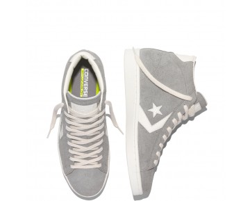 Zapatillas Converse para hombre cons pro leather '76 suede cadet grey/egret/egret_037