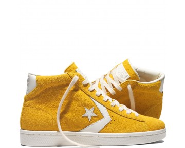 Zapatillas Converse para hombre cons pro leather '76 suede amarillo_038