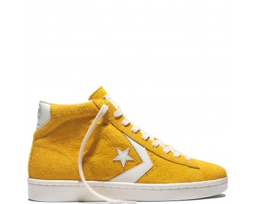 Zapatillas Converse para hombre cons pro leather '76 suede amarillo_038