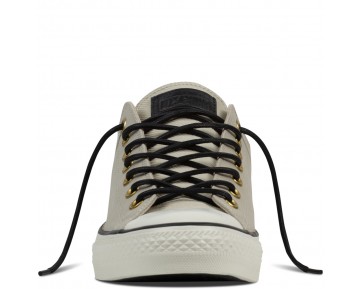 Zapatillas Converse para hombre chuck taylor all star frayed burlap/egret/negero_078